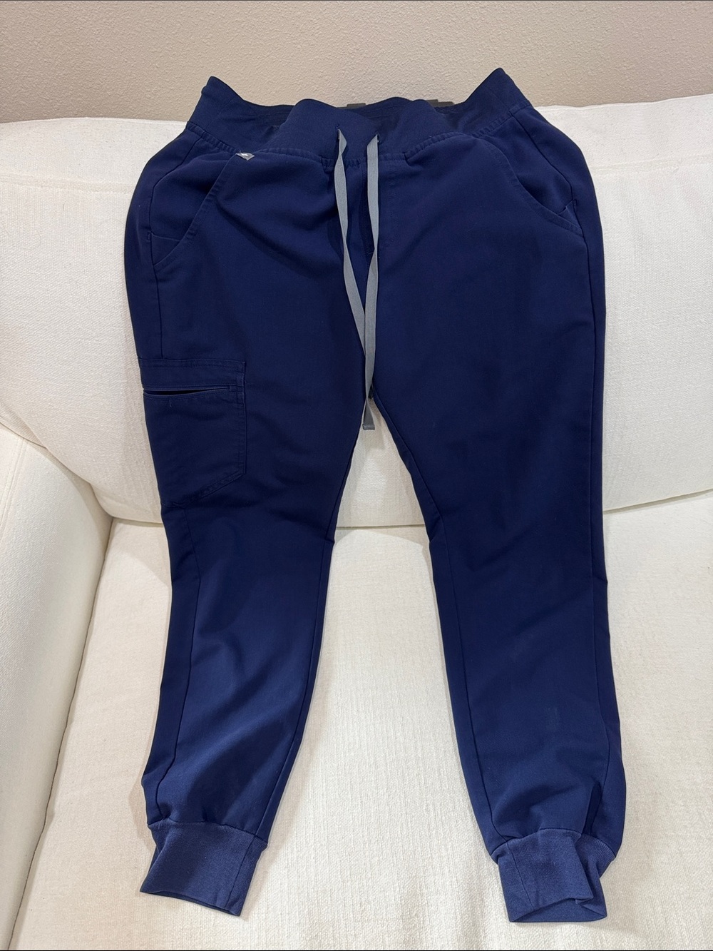 Women’s Small Blue Technical Collection Fig Scrub Jogger Pants